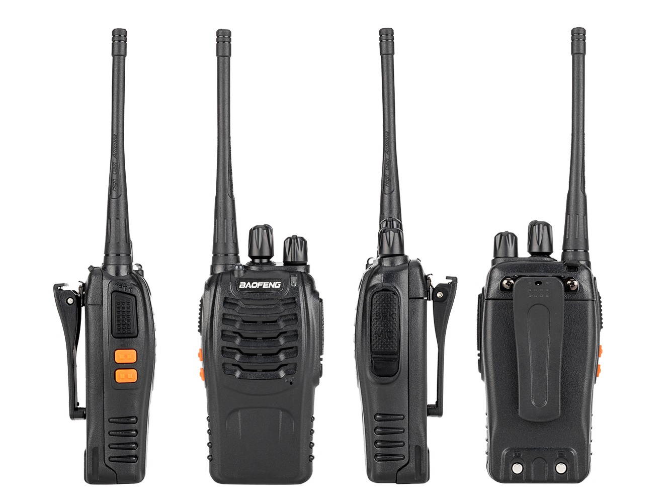 20pcs/10pair Baofeng BF-888S 5W 400-470MHz Handheld Walkie Talkie Black