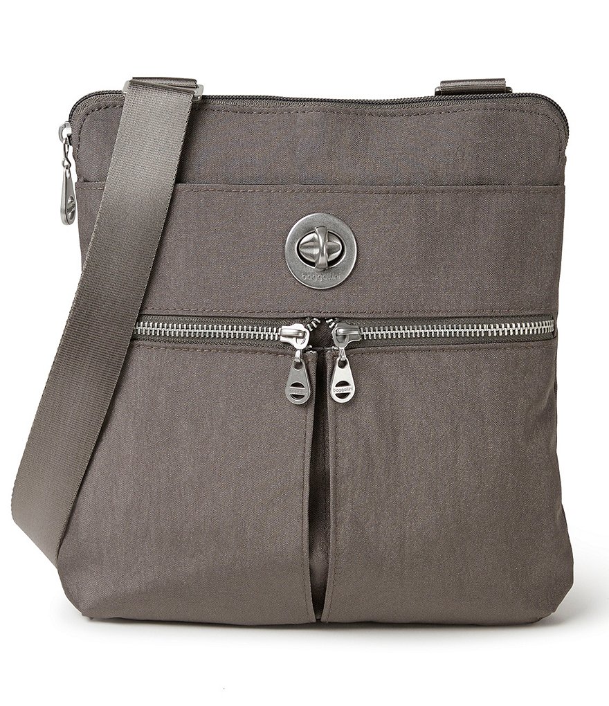 Baggallini International Collection Madras RFID Water Resistant Crossbody Bag