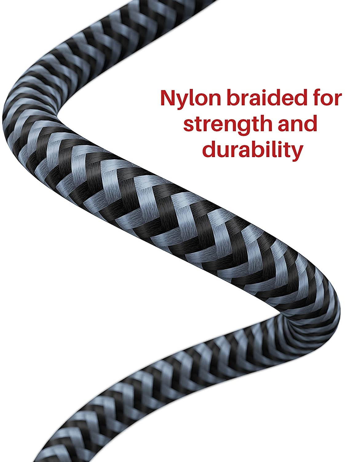 iVANKY 100W USB C to USB C Cable [6.6ft 20Gbps] USB-C 3.2 Gen 2x2 Cable with PD Fast Charge and 4K Video Output Braided Type-C Cable for MacBook Chromebook Pixel Samsung Switch