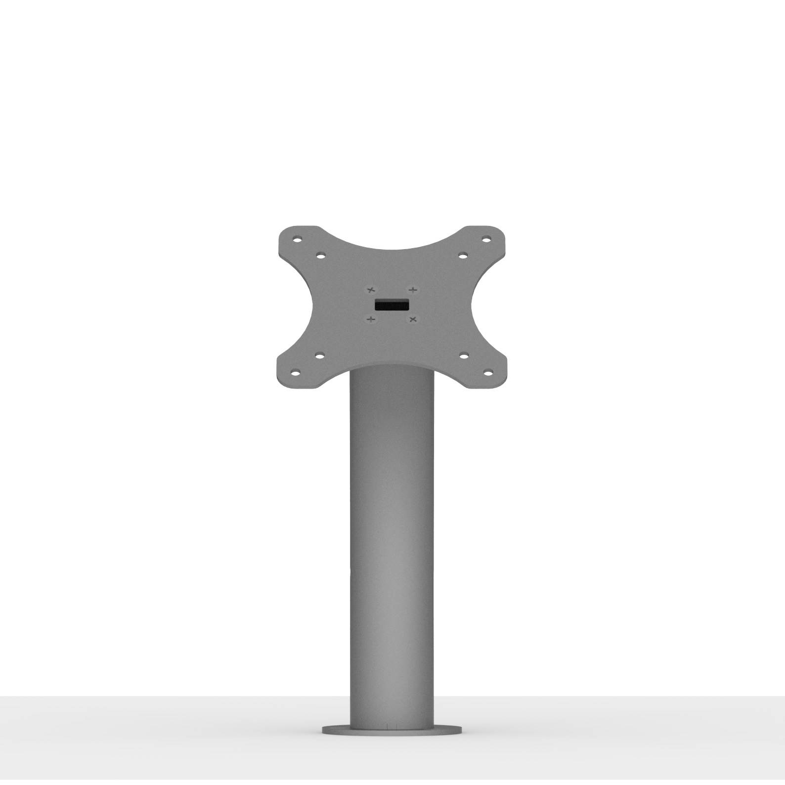 Fixed Surface Mount VESA 75/100 - Light Grey