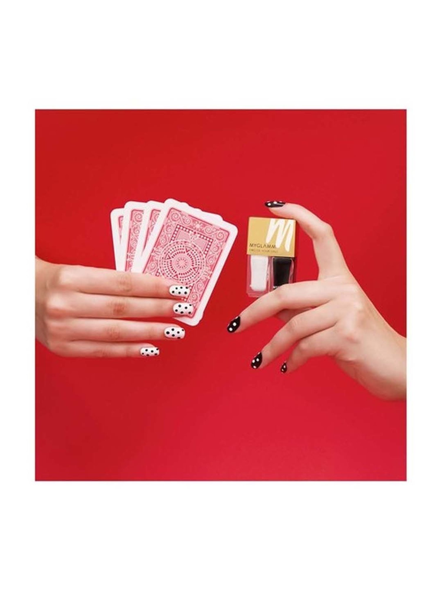 MyGlamm 2 In 1 Nail Paint Casino Night