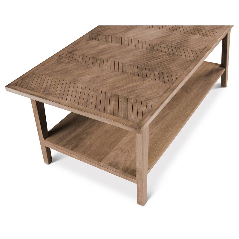 Milani Rectangle Cocktail Table Natural - Steve Silver Co.