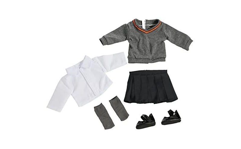 Dress Along Dolly Hermione Granger Harry Potter Outfit for American Girl Doll, 6 Pieces