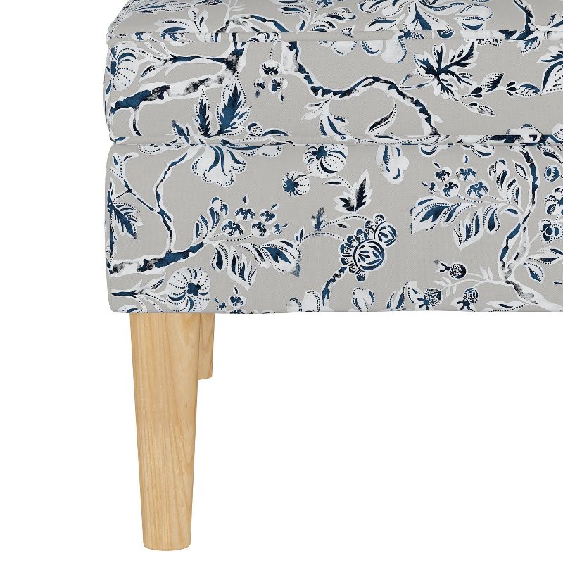 Corner Chair Indian Blockprint Gray - Threshold™