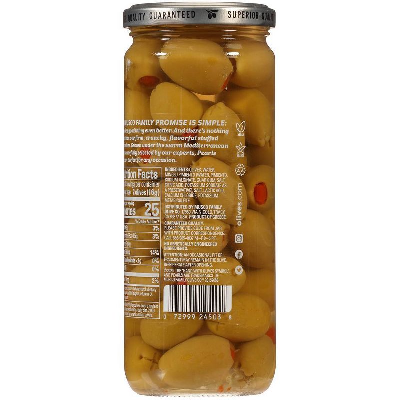Pearls Pimiento Stuffed Manzanilla Olives - 10oz