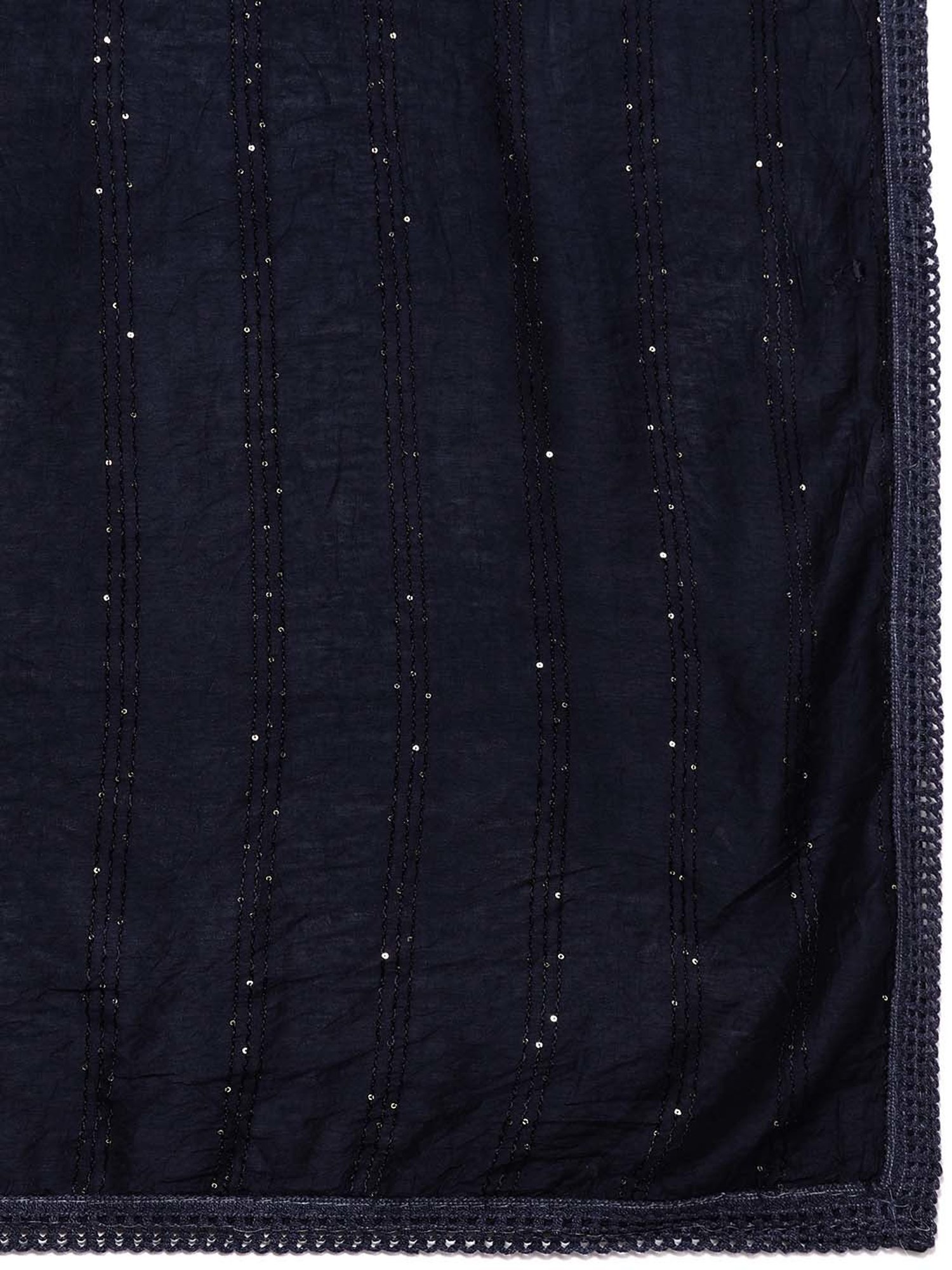 Gerua Blue Embroidered Kurta Pant Set With Dupatta