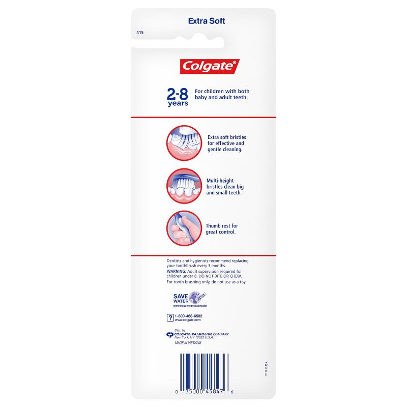 Colgate Kids Toothbrush Value Pack - Extra Soft - Ocean Explorer - 4ct