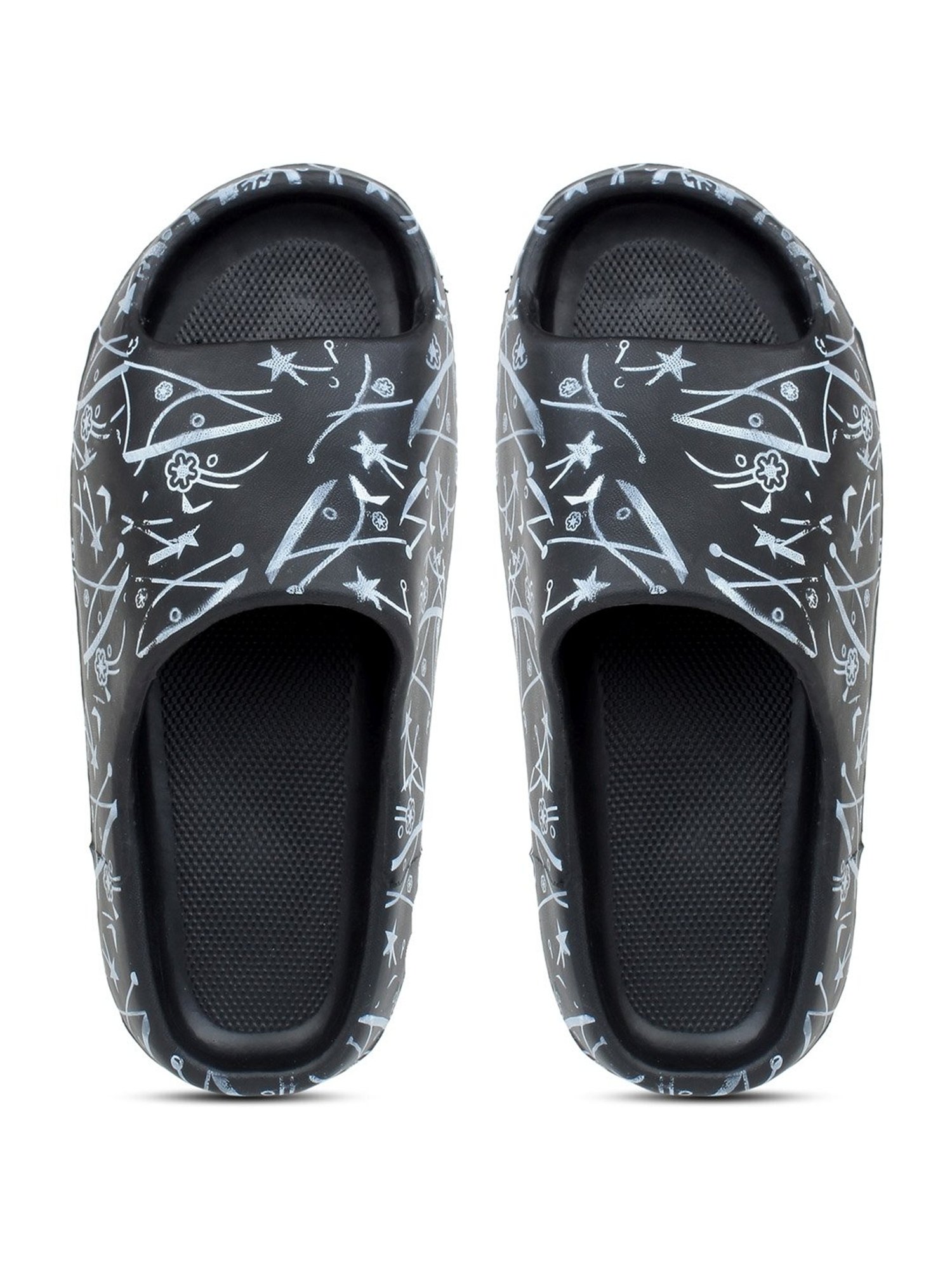 Pampy Angel Men's Black Slides