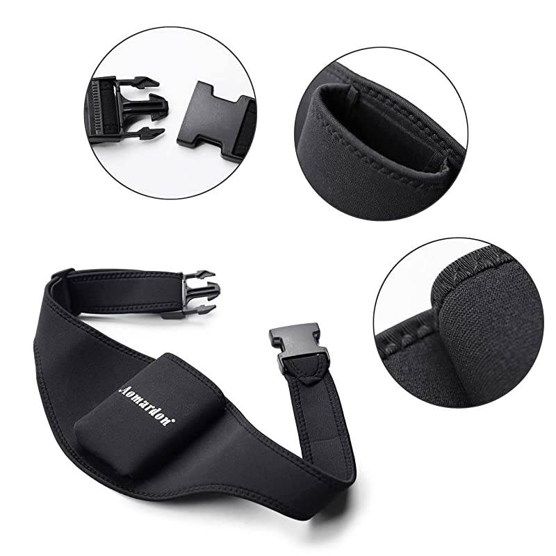 Belt for Fitness Instructors,Vertical rophone Transmitter Carrier Belt for Fitness Class,Public Speaking,Theatre,Pilates Teachers,Spin Yoga(2 Pack)