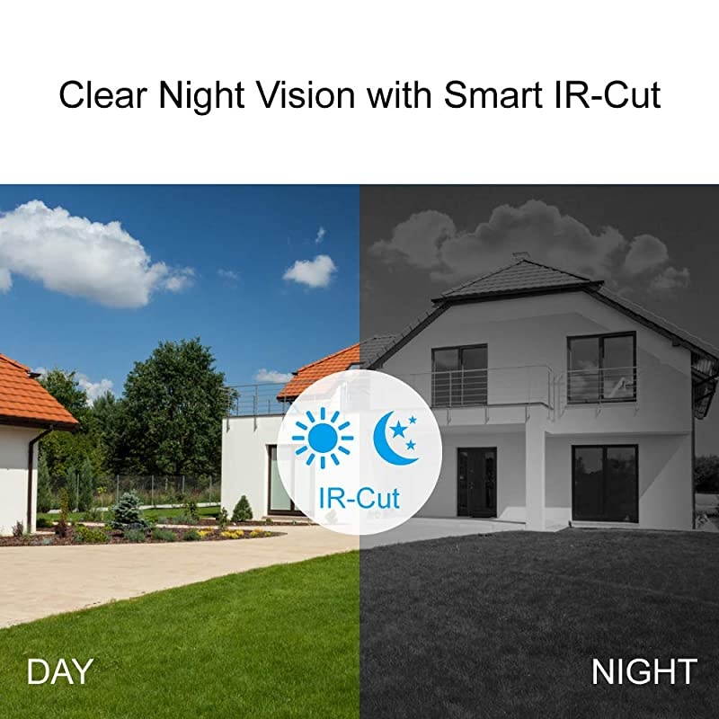 Wireless Security Camera System, Security Camera System Wireless with 4PCS HD 1080P(2.0 Megapixel) WiFi Indoor/Outdoor Bullet IP Camera,1TB HDD Pre-Install,Motion Detection Free App