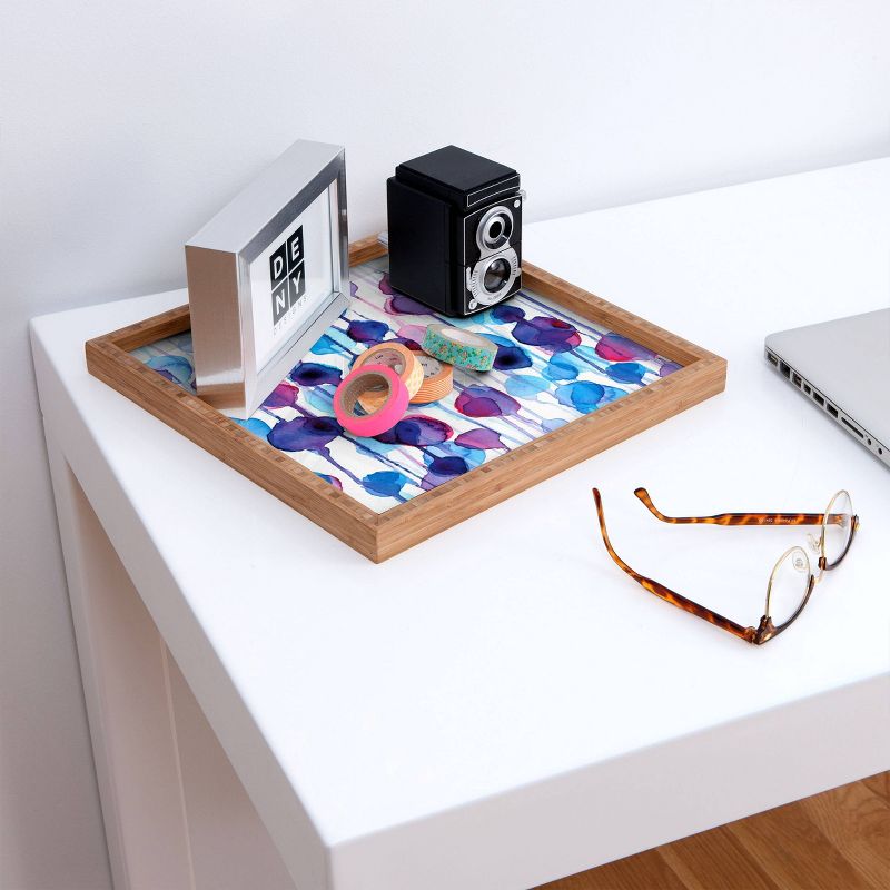 17" x 14" Acrylic June Journal Minimalist Lines Tray - society6