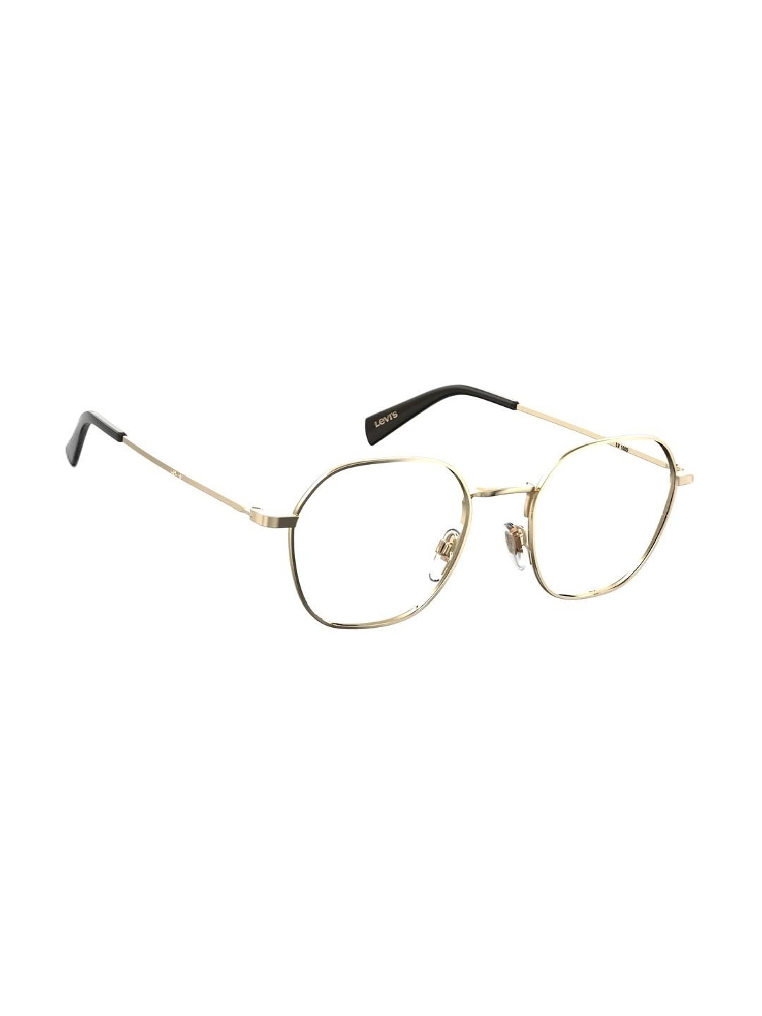 Levi's Gold Hexagon Unisex Eye Frames