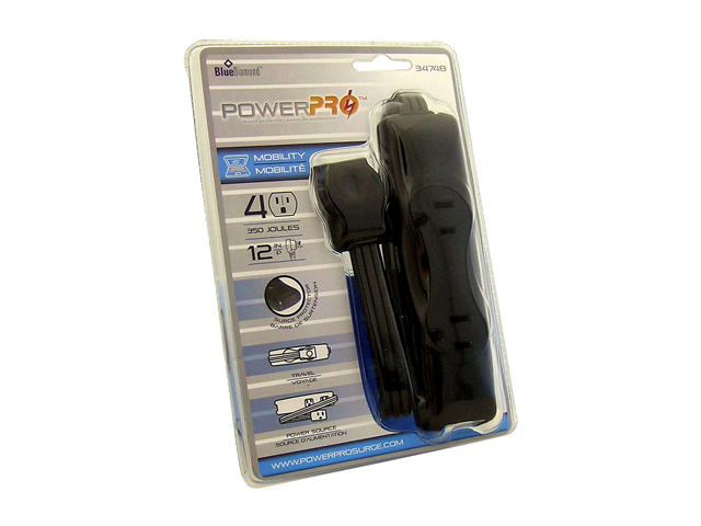 Defend Travel Surge Protector  , 1ft