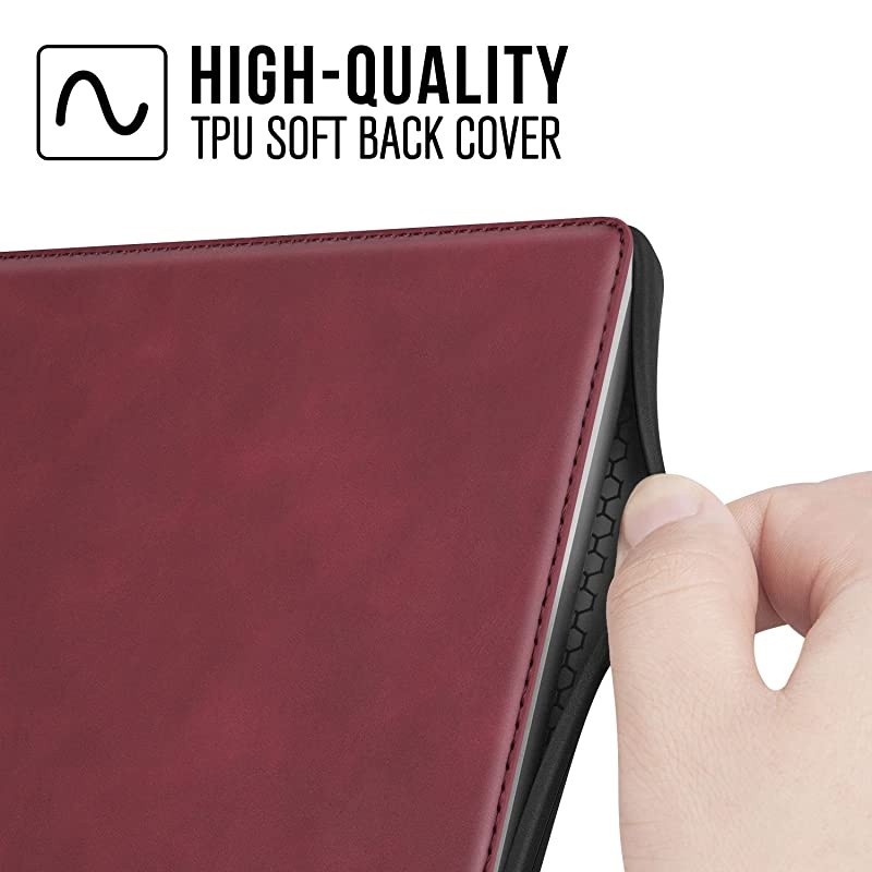 Skin Touch Feeling Case for All-New Kindle Oasis(10th Gen, 2019 Release & 9th Gen, 2017 Release),with Auto Wake/Sleep,New Waterproof 7''Kindle Oasis Cover,Soft Shell Series KO The Dark Gray