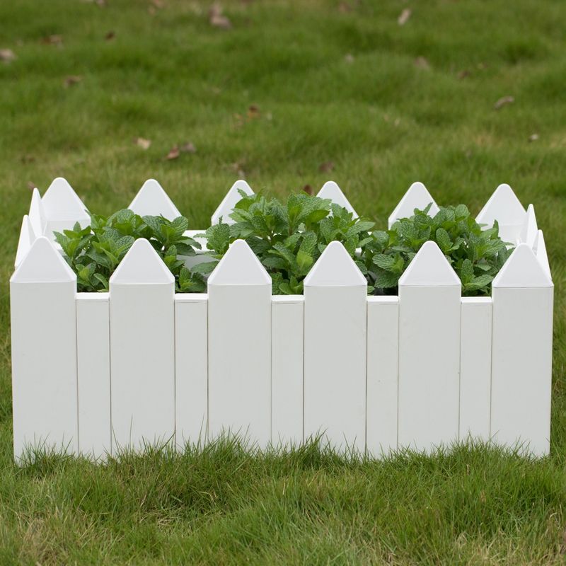 Gardenised Vinyl Planter Box Garden Bed Flower Pot