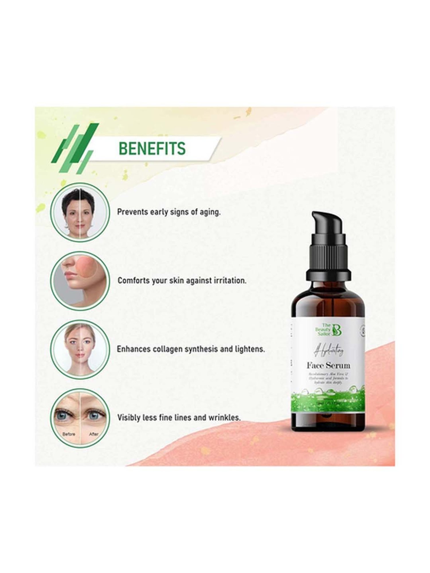 The Beauty Sailor Face Serum Pack of 2 - 60 ml