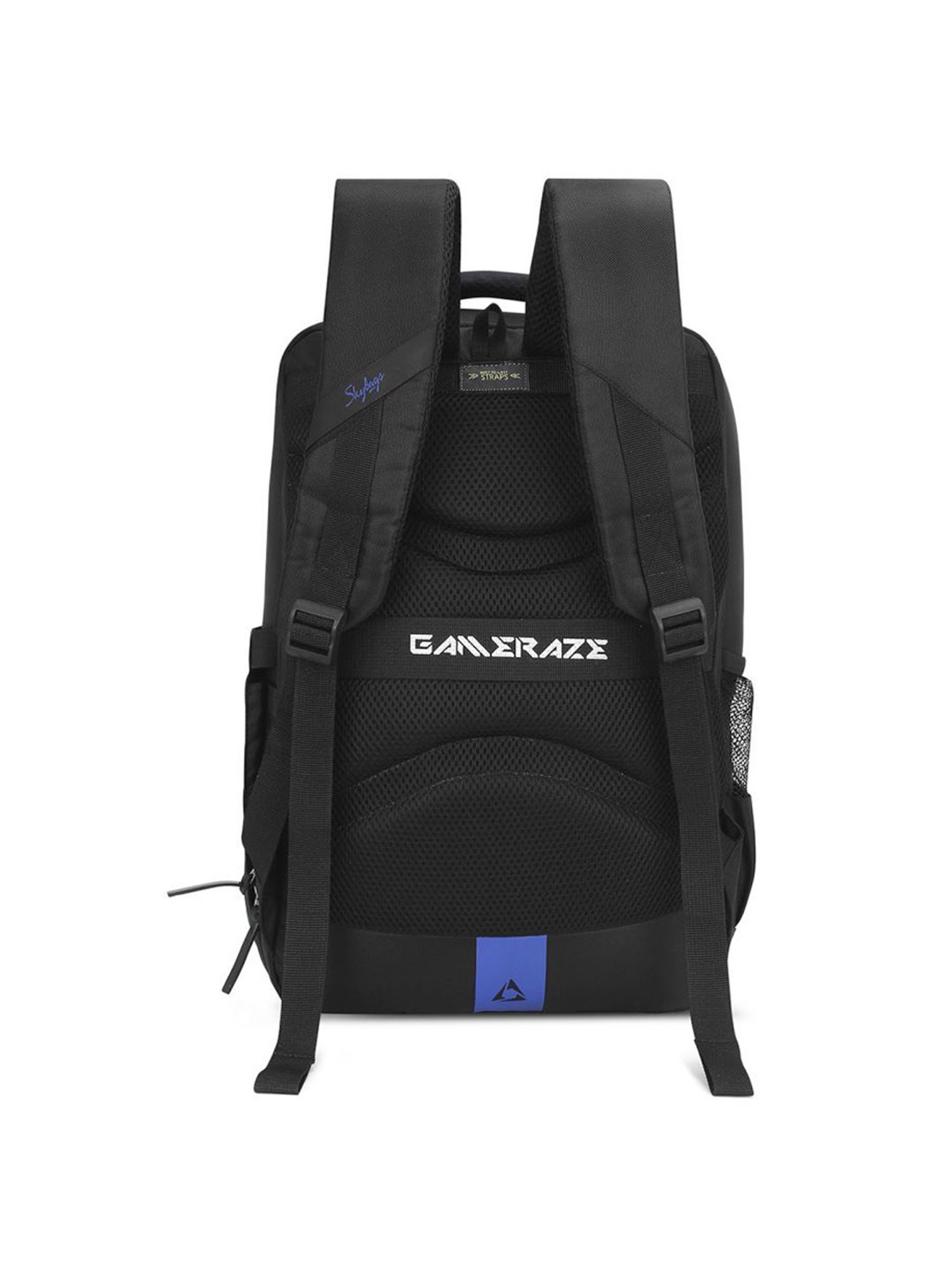 Skybags Gameraze 03 Gaming Black & Blue Polyester Printed Laptop Backpack - 25 Ltrs