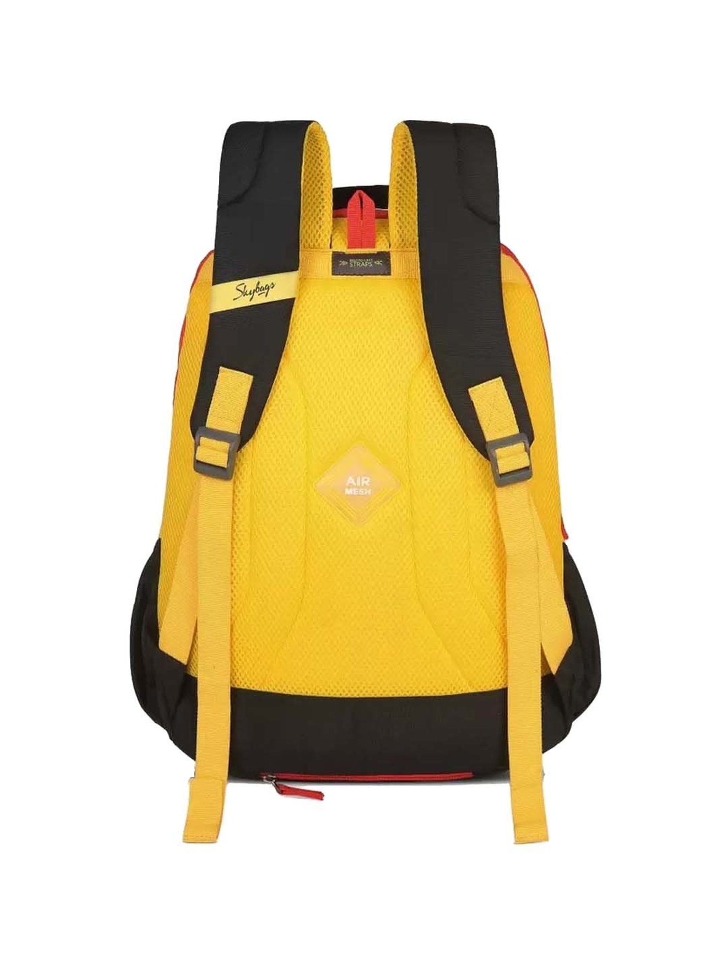 Skybags 35 Ltrs Red & Black Medium Backpack