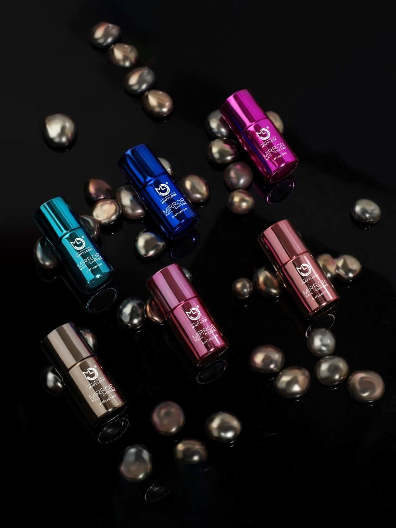 Matt Look Mirror Nail Chrome 05 Pink - 12 ml