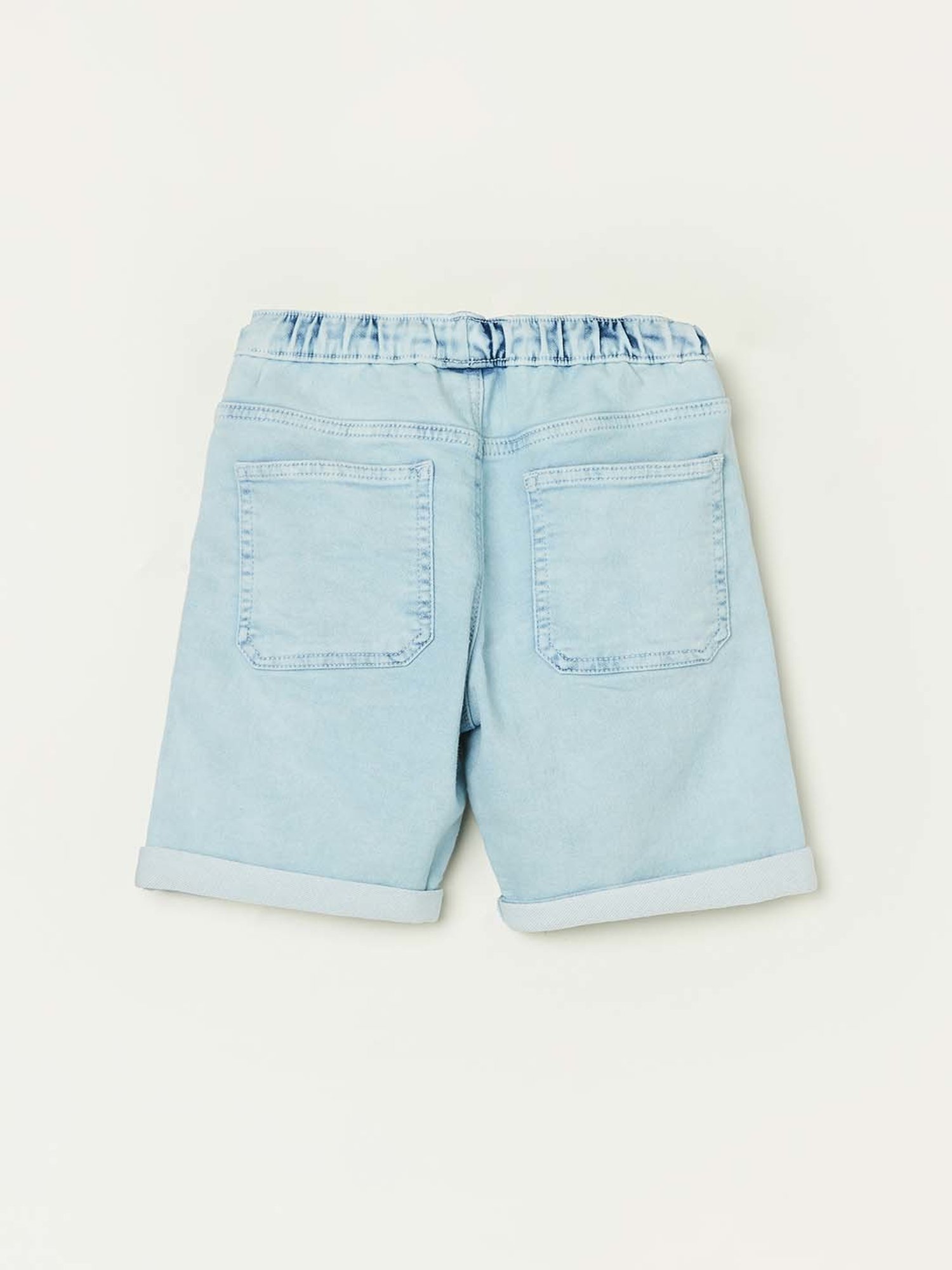 Fame Forever by Lifestyle Kids Blue Cotton Regular Fit Shorts