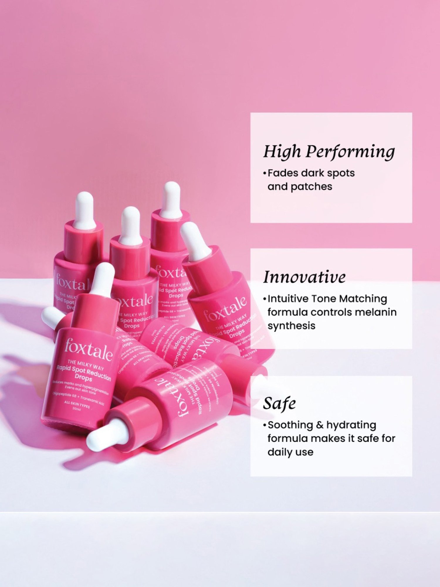 Foxtale The Milky Way Rapid Spot Reduction Drops - 30 ml