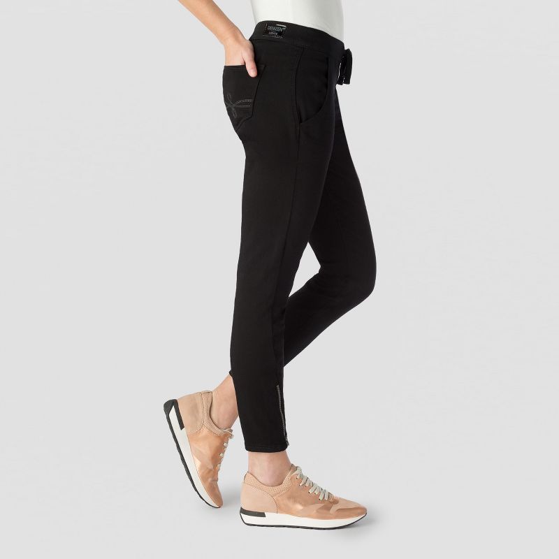 DENIZEN® from Levi's® Women's Moto Jogger Jeans - (Juniors') Black Pearl 3