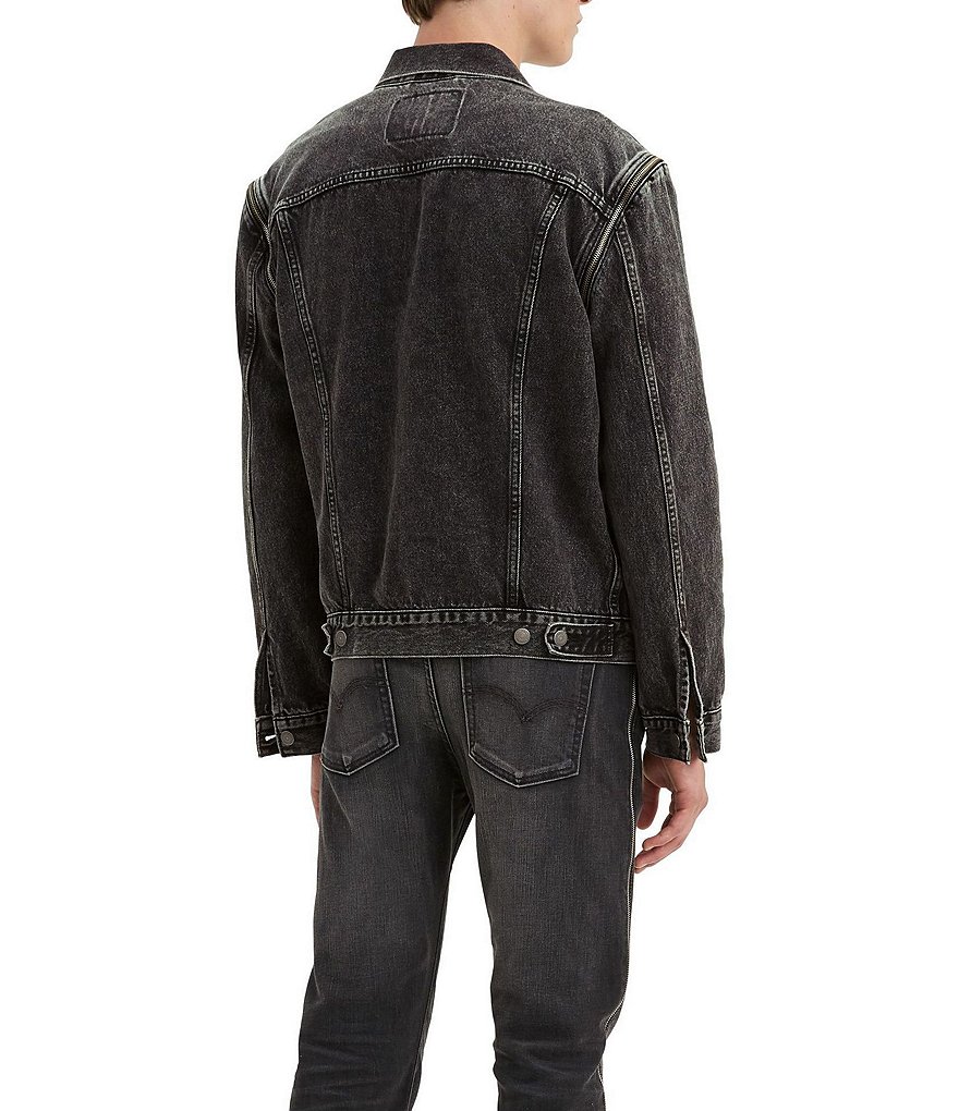 Levi's&reg; The Trucker Zip Off Sleeves Denim Jacket