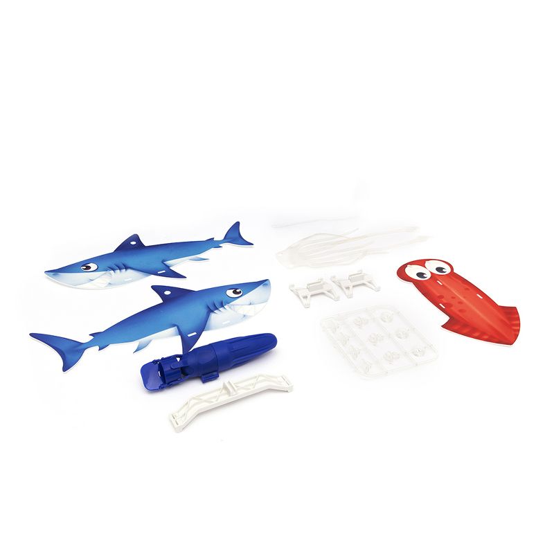 Playsteam Ocean Friends White Shark & Squid