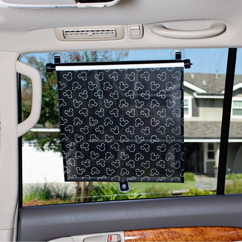 Disney Baby by J.L. Childress Pull-Down Car Sun Shade Mickey - 2pk