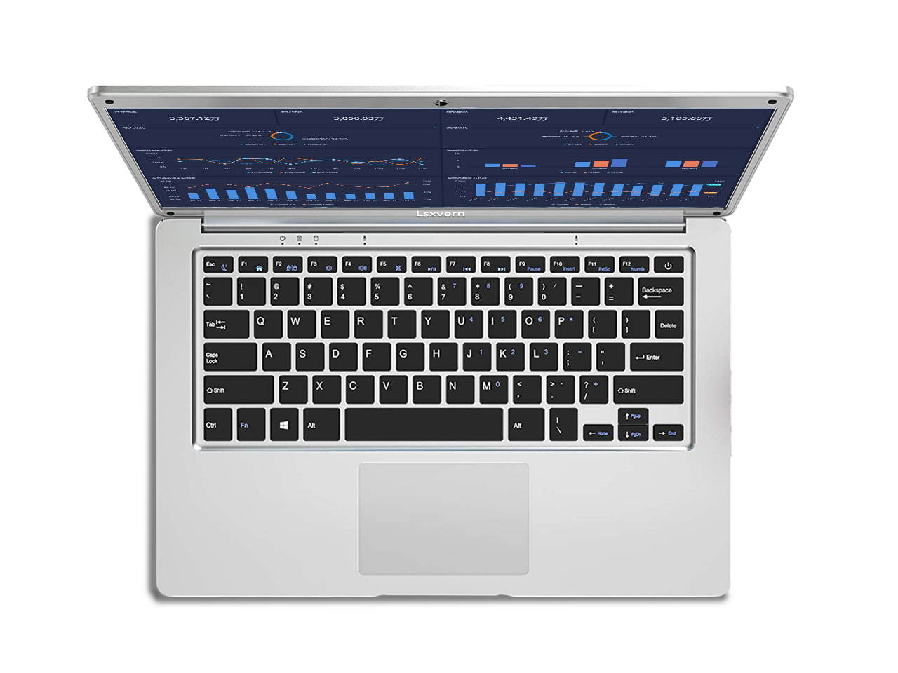 Lsxvern PO1 14.1" Laptop Computer PC 6GB DDR3 RAM 64G Emmc + 256G SSD Rom Intel celeron J3355(Up to 2.5GHz) Windows 10 Home 1920*1080 IPS FHD Screen Office Work Notebook