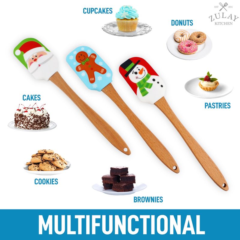 Zulay Kitchen Christmas Spatula