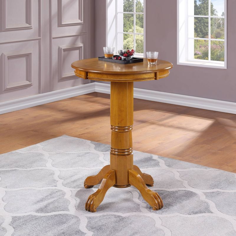42" Florence Bar Height Table Fruitwood Brown - Boraam
