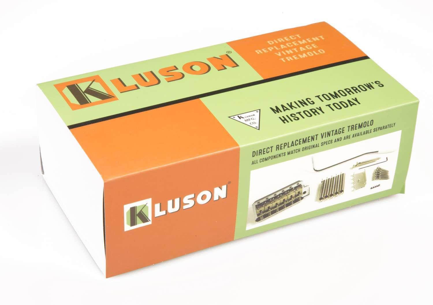 Genuine Kluson KVTSC Vintage Stratocaster 6 Point tremolo Chrome, New