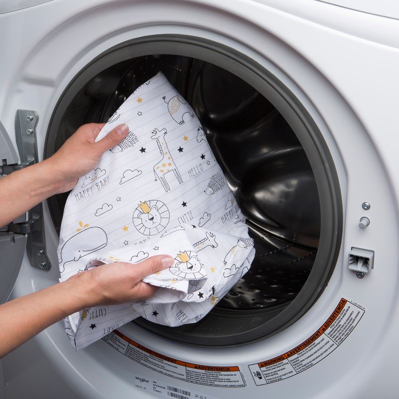 Boppy Original Nursing Pillow Cover - Gray Gold Giraffes