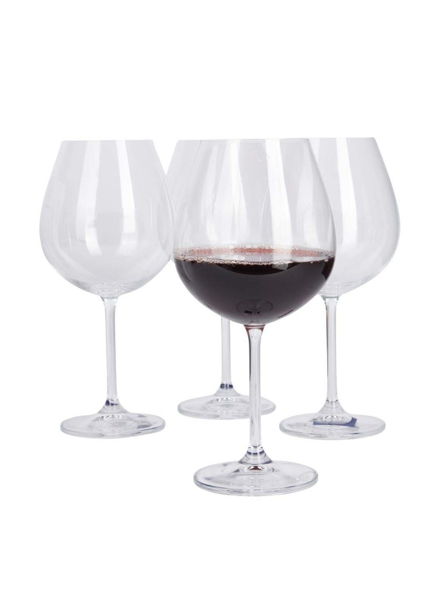 Mikasa Julie Transparent Glass Wine Glass (0.739 L) - Set of 4