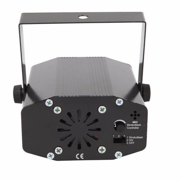 SOLMORE Remote Control RGB LED Stage Light Water Ripple Effect for Bar Halloween Christmas UK Plug