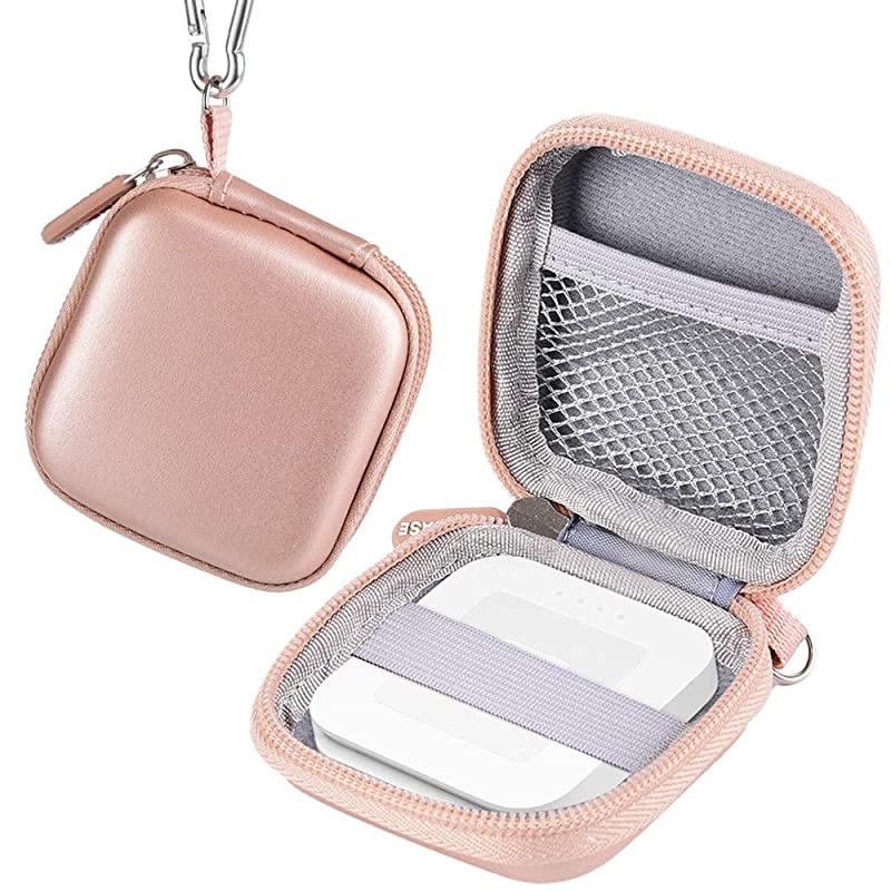 Chip Card Reader Scanner Case, Hard Carrying Bag Holder Fits Square A-SKU-0485 Contactless and Chip Reader with USB Charge Cable for EMV Chip Cards/Apple Pay/Android Pay/More