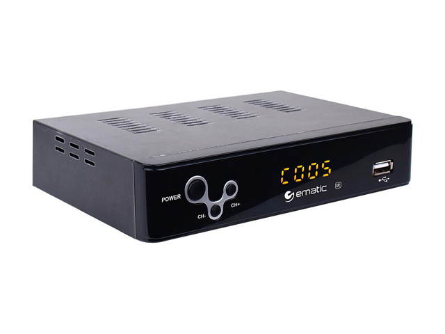 Ematic AT103B CONVERTER BOX with LED Display and Recording Capabilities