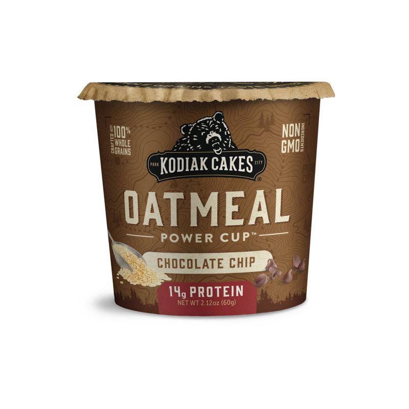 Kodiak Cakes Chocolate Chip Oatmeal in a Cup - 2.25oz