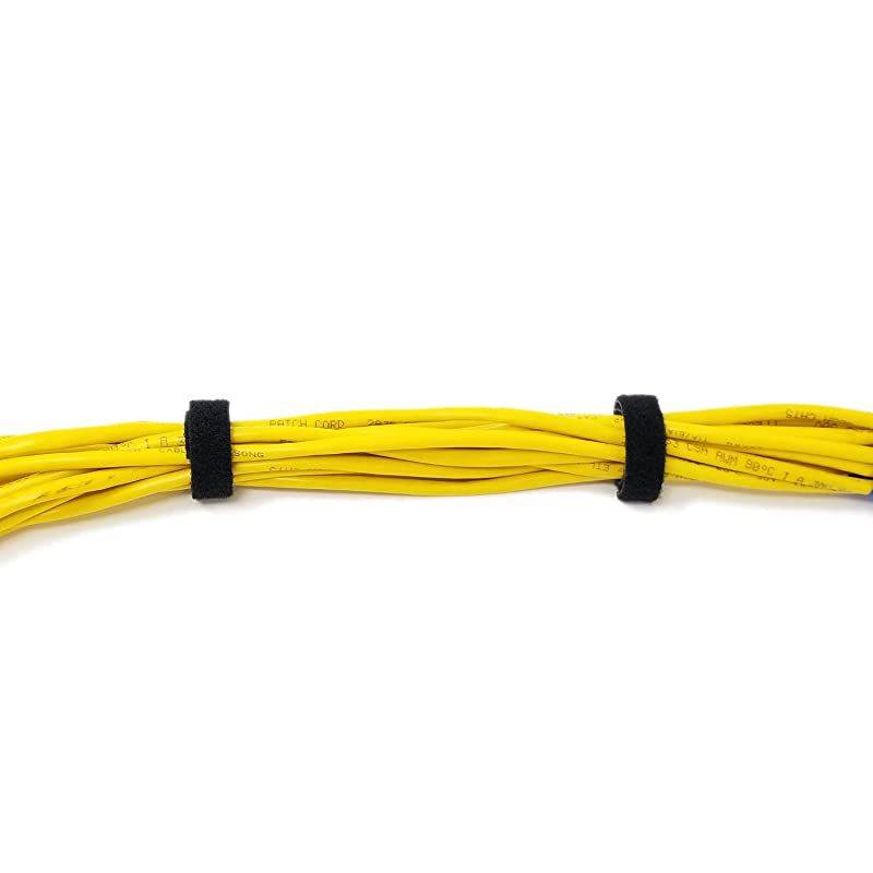 Cable Ties 12 x 16 Roll for Cable Management and Organizing Cords White