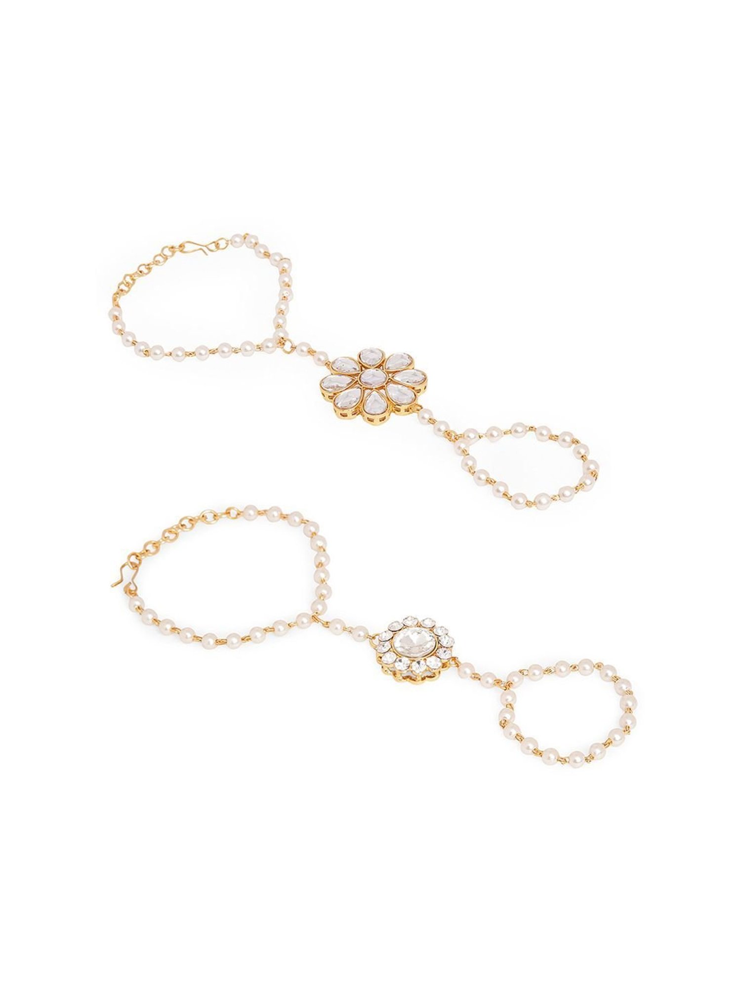 Bold by Priyaasi Halo Circle Golden Cufflinks for Men