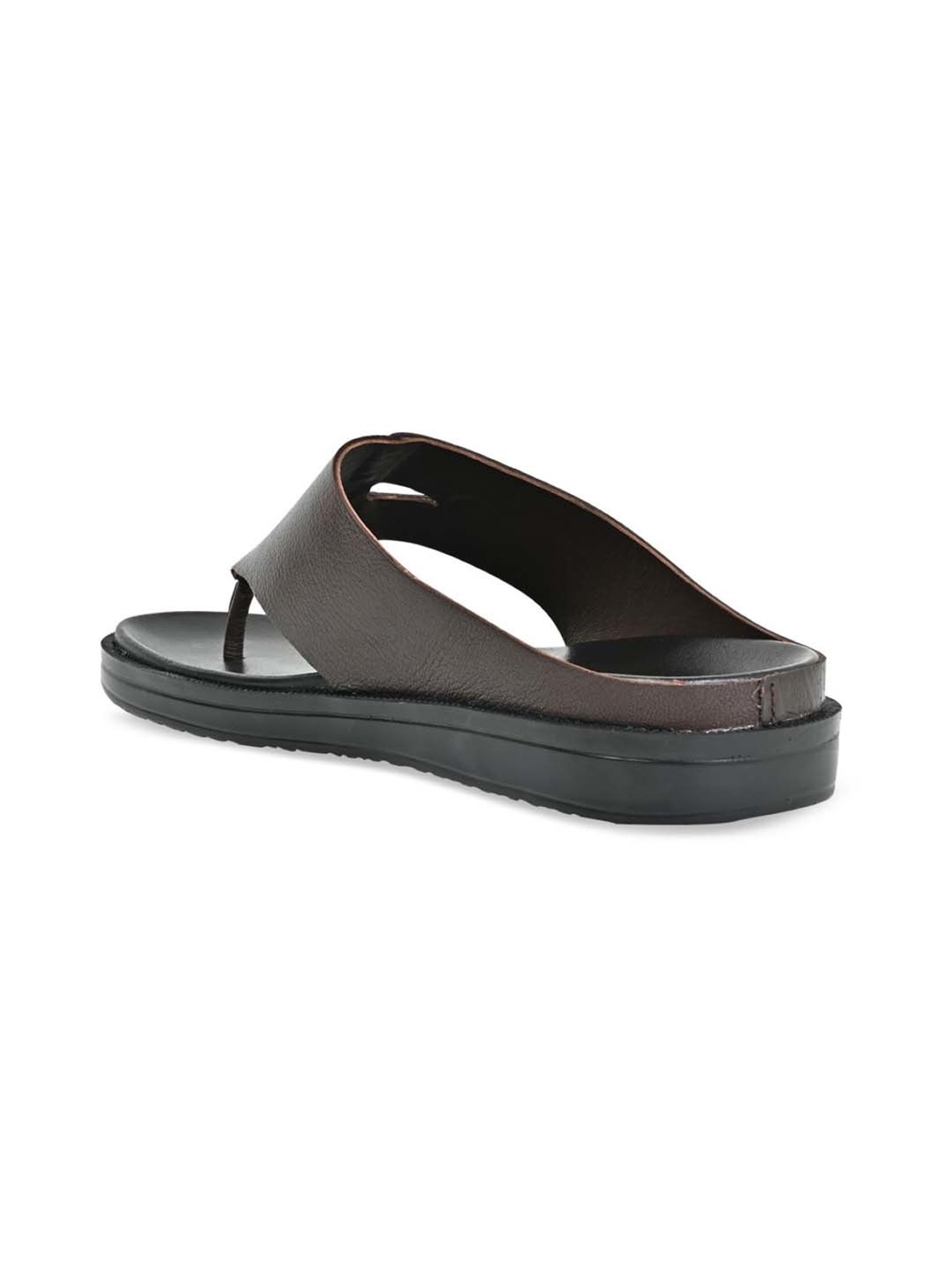Regal Men's Brown Thong Sandals
