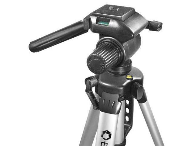 Barska Extendable to 63.4" Carrying Case Silver Deluxe Tripod