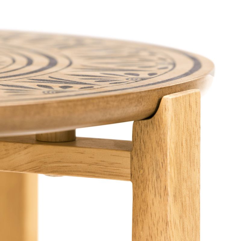 Dahlia Coffee Table Natural - Adore Decor