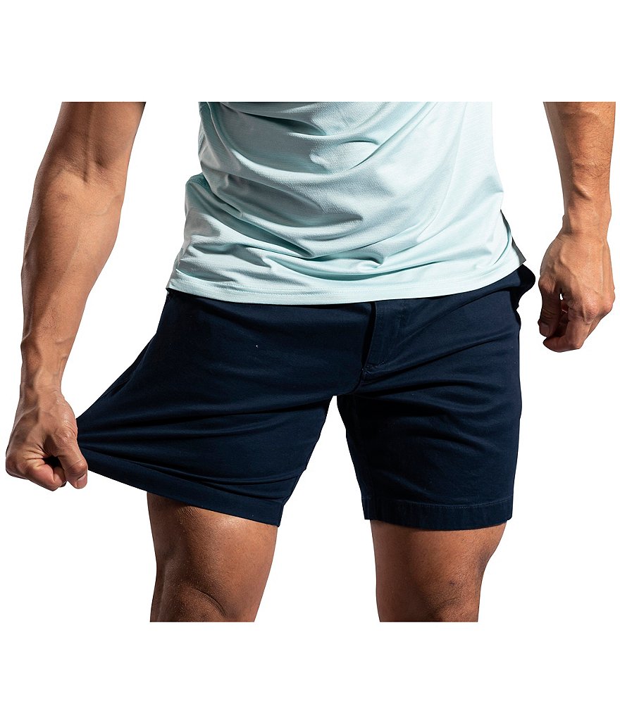 Redsand Elastic Waist Colorblock 20#double; Outseam Volley Shorts