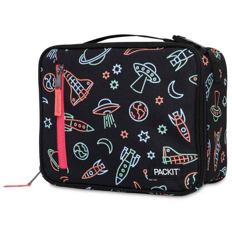 Packit Freezable Classic Lunch Box - Neon Space