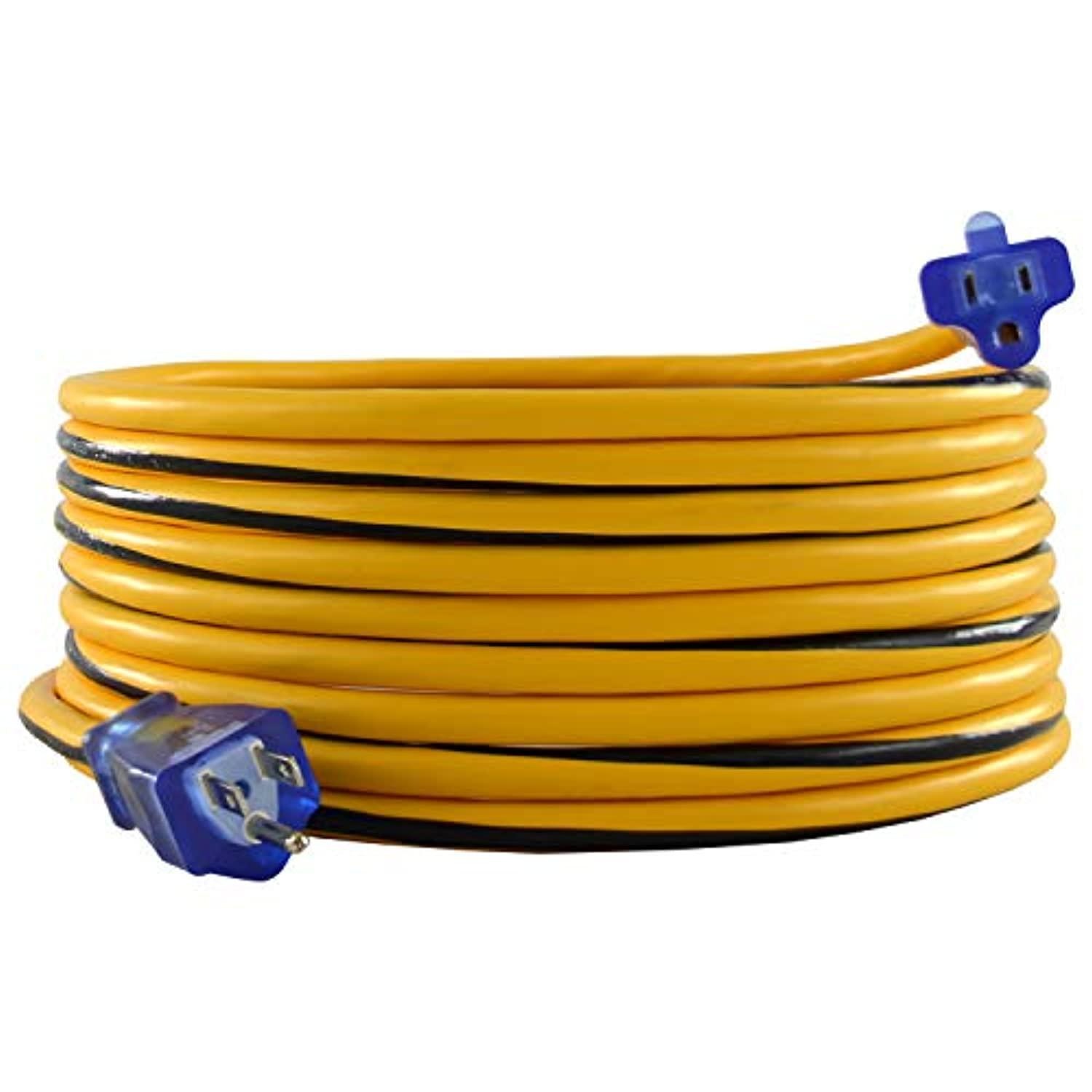 cat ckex01-100 extra heavy-duty contractor grade 15 amp 12 gauge extension cord, 100ft. ul and osha certified