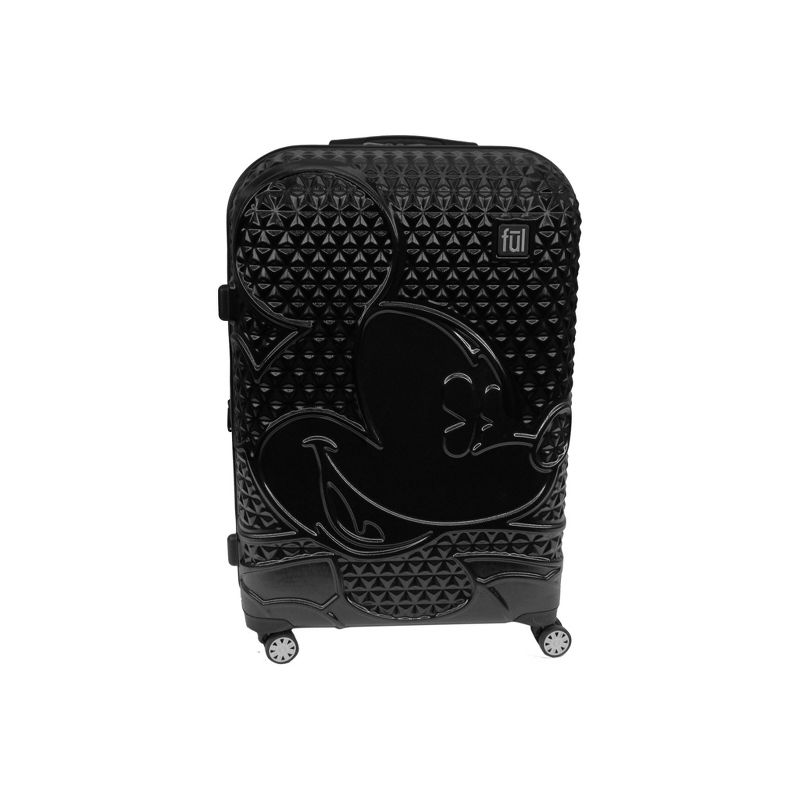FUL 21" Disney Mickey Mouse Hardside Carry On Spinner Suitcase - Black