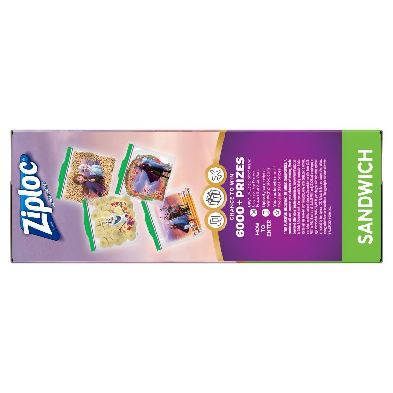 Ziploc Brand Sandwich Bags - Disney's Frozen 2 - 66ct