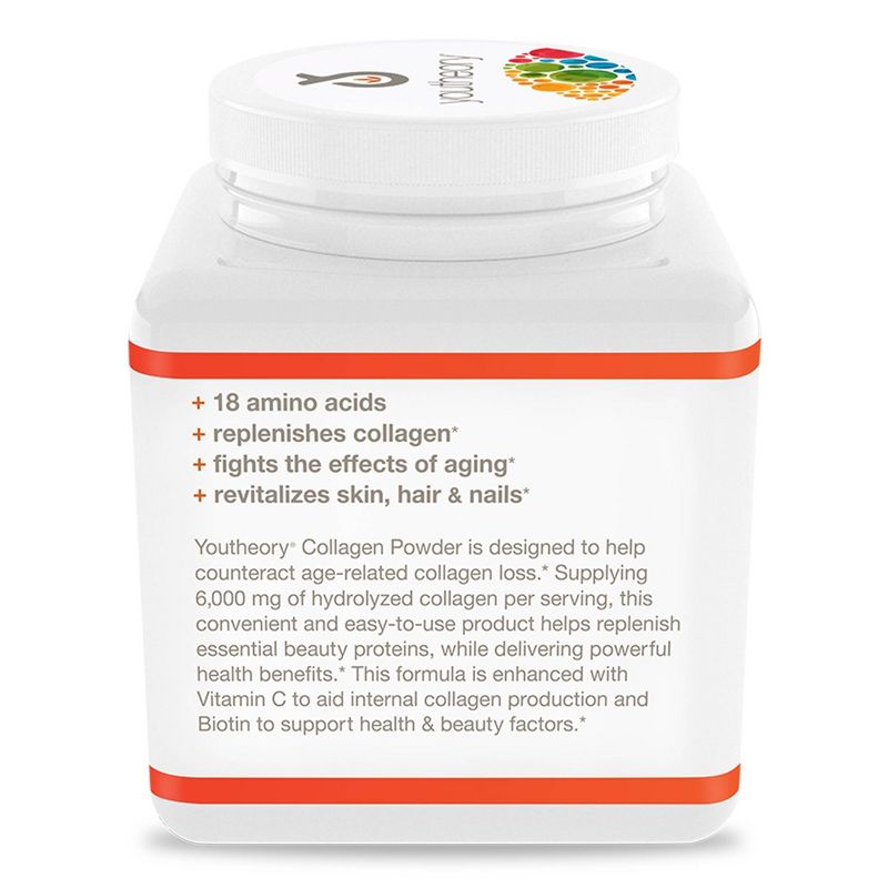 Youtheory Unflavored Collagen Powder - 4.7oz